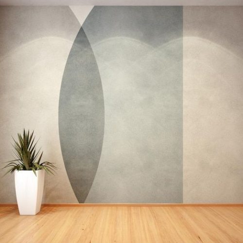 Grande luxo moderno mínimo brilhante ilustração de maquete de sala de interiores renderização 3D _ Foto Premium